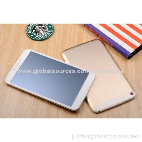8-inch Octa-core Android 4.4OS Tablet with 2*SIM Card/GPS/BT/FM/1280*800 Resolution/2.0+8.0MP Camera